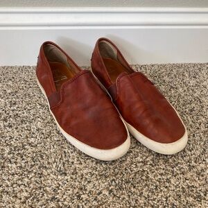 Frye Leather Flat Slip-on shoes size 7